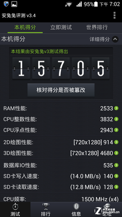 防水防尘配红外 华为荣耀3 outdoor评测