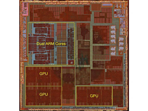 双核CPU+三核GPU 苹果手工设计A6处理器