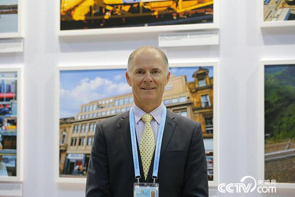 澳大利亚宝康士首席执行官 Brett Ditchfield (李文亮 摄)